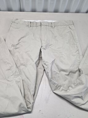 Polo Ralph Lauren Stretch Slim Fit Chino Khaki Pants Men's Size 33x32